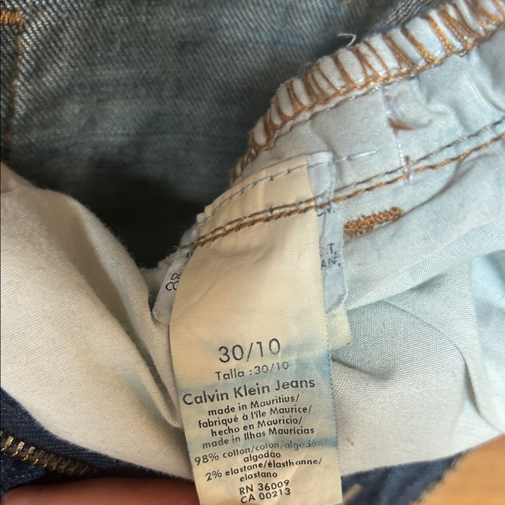 Calvin Klein Dark Blue Women's Bootcut Lean Jeans - Picture 8 of 11